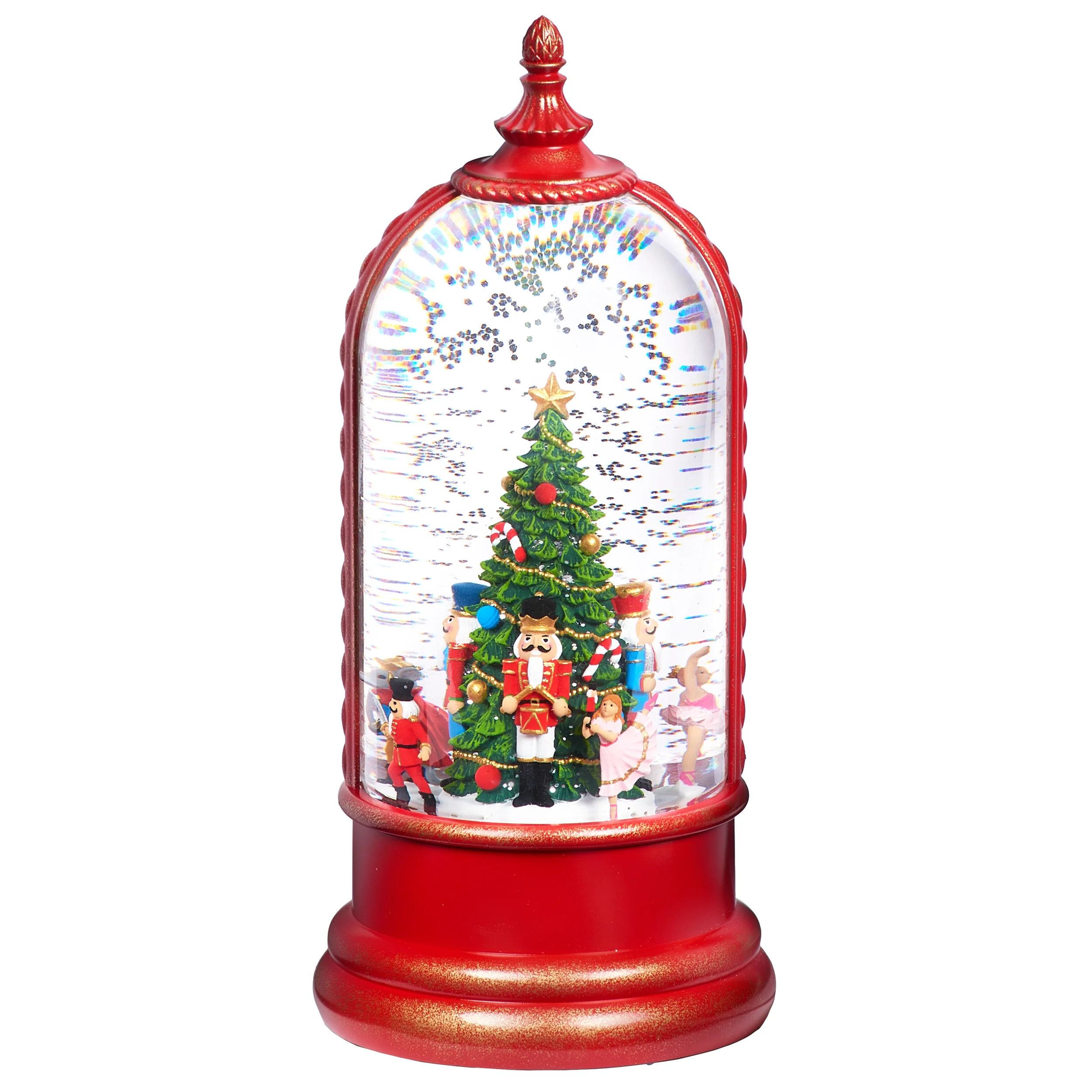 Confetti Lites Lighted Musical Swirl  Rotating Nutcracker - Image 2