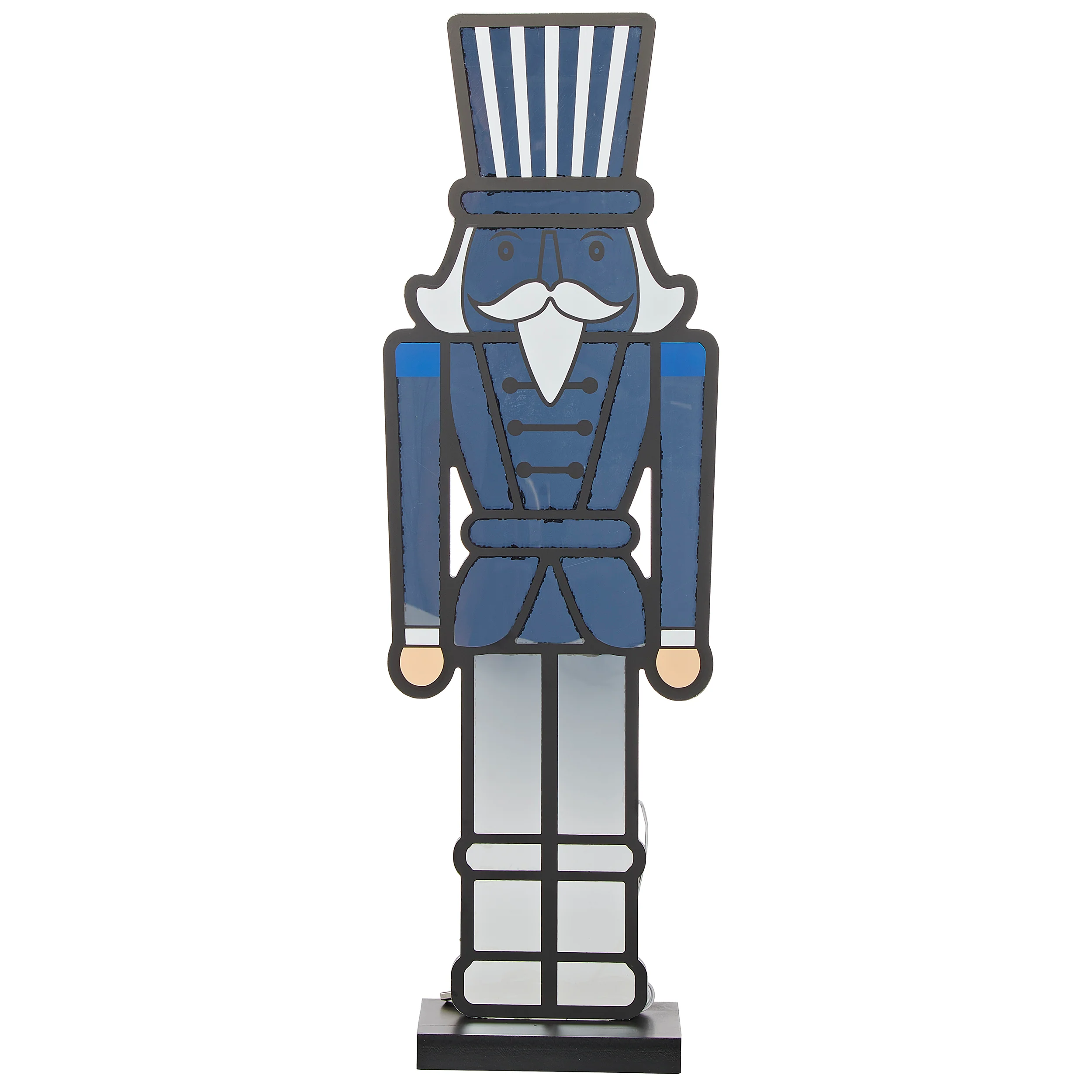 Roman Lights Patriotic Nutcracker Eternity Light Table Decor - Image 3