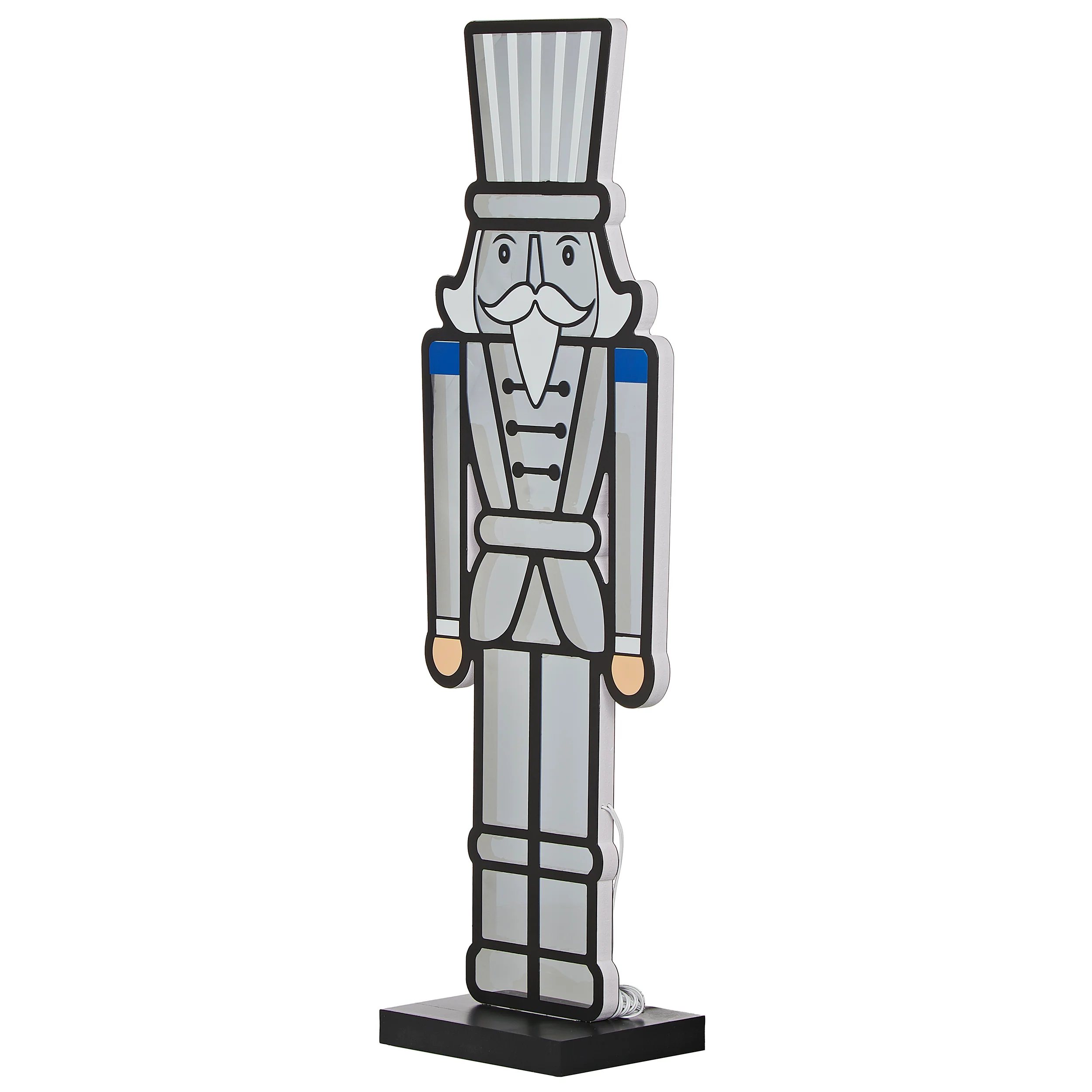 Roman Lights Patriotic Nutcracker Eternity Light Table Decor - Image 4