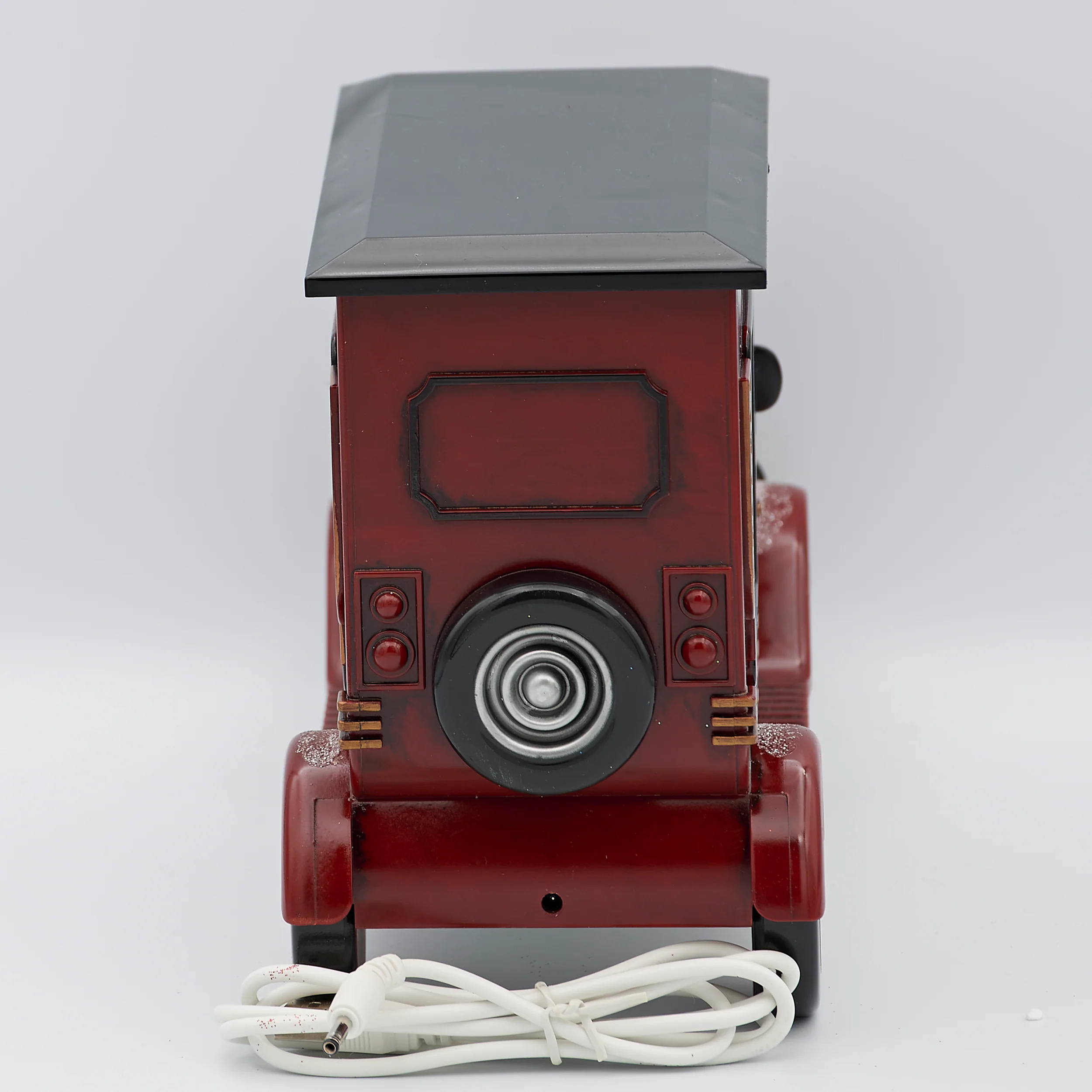 Confetti Lites Lighted Swirl Red Delivery Truck with Santa & Snowman - Image 5