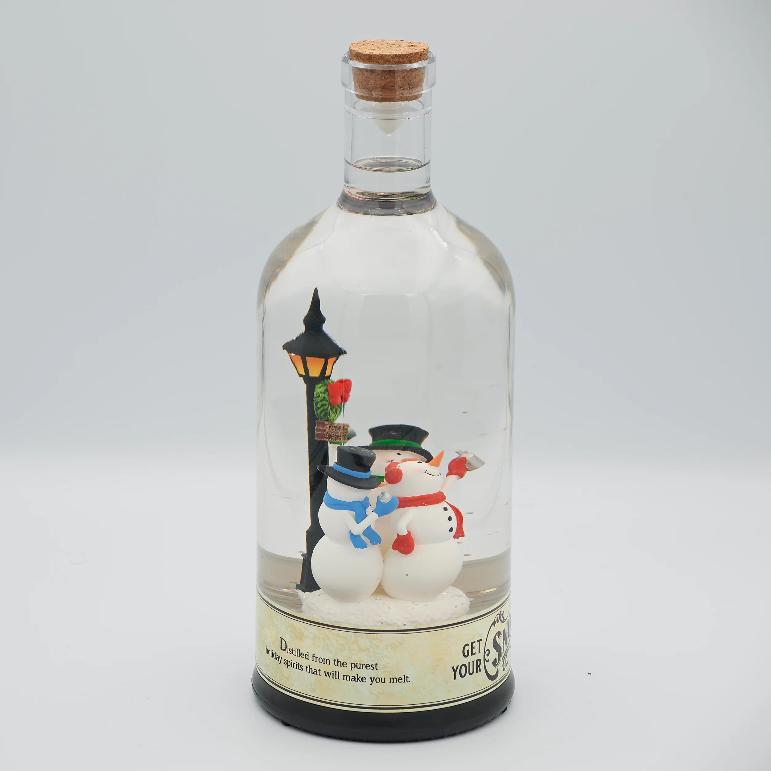 Confetti Lites Lighted Swirl Snowshoe Bottle - Image 3