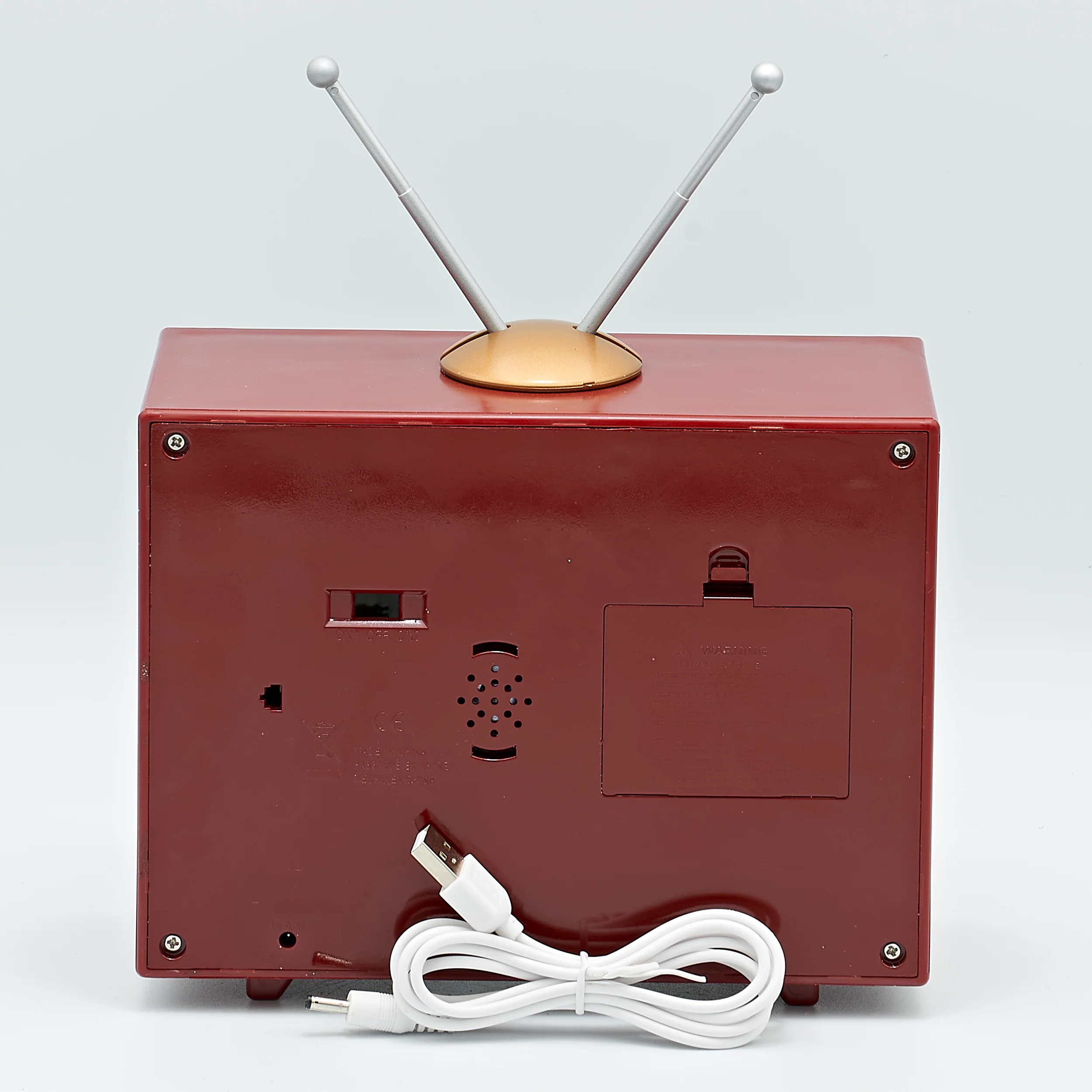 Confetti Lites Lighted Swirl TV with a North Pole Station Rotating Train - Image 3