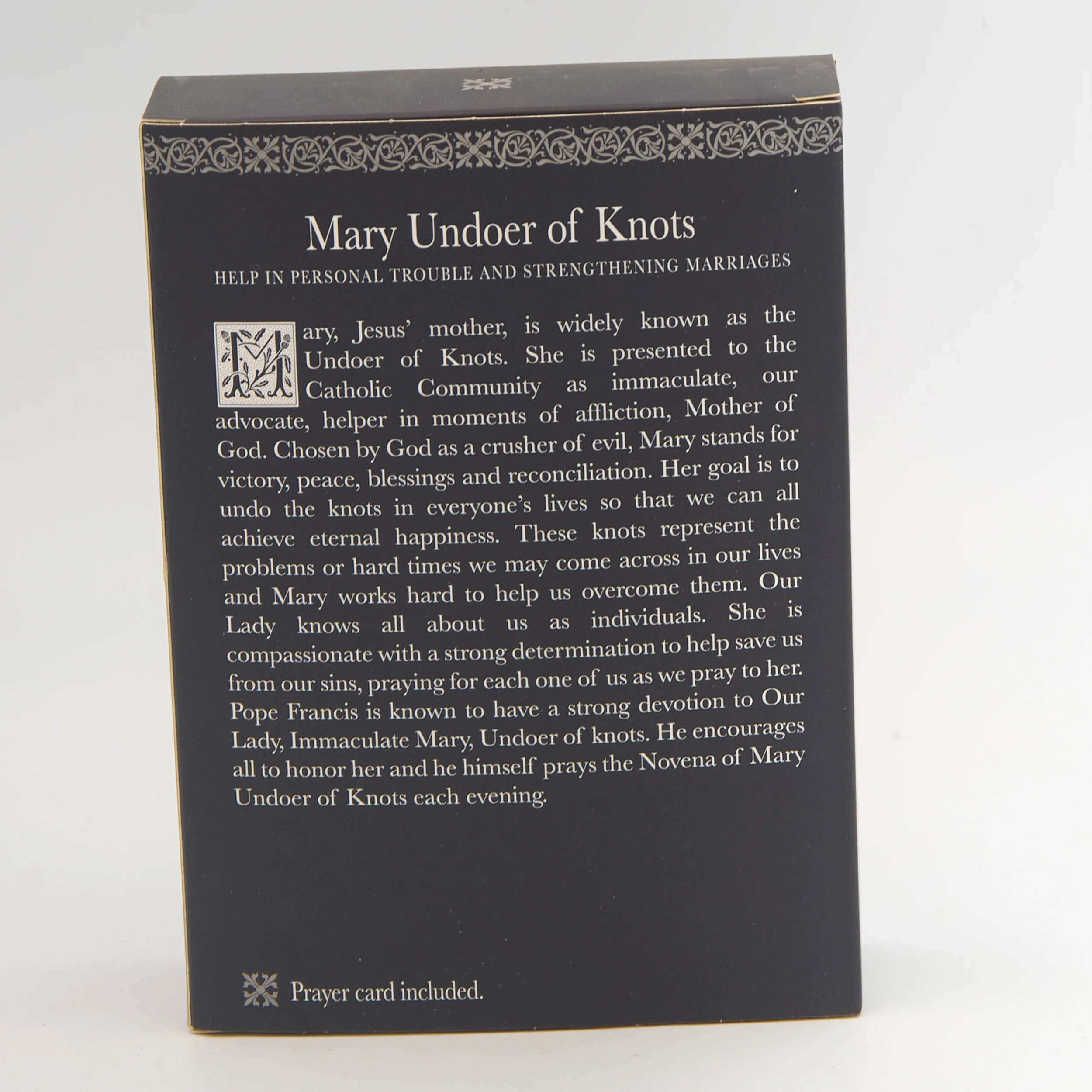 Mary Undoer of Knots Figure – Patrons & Protectors - Image 3