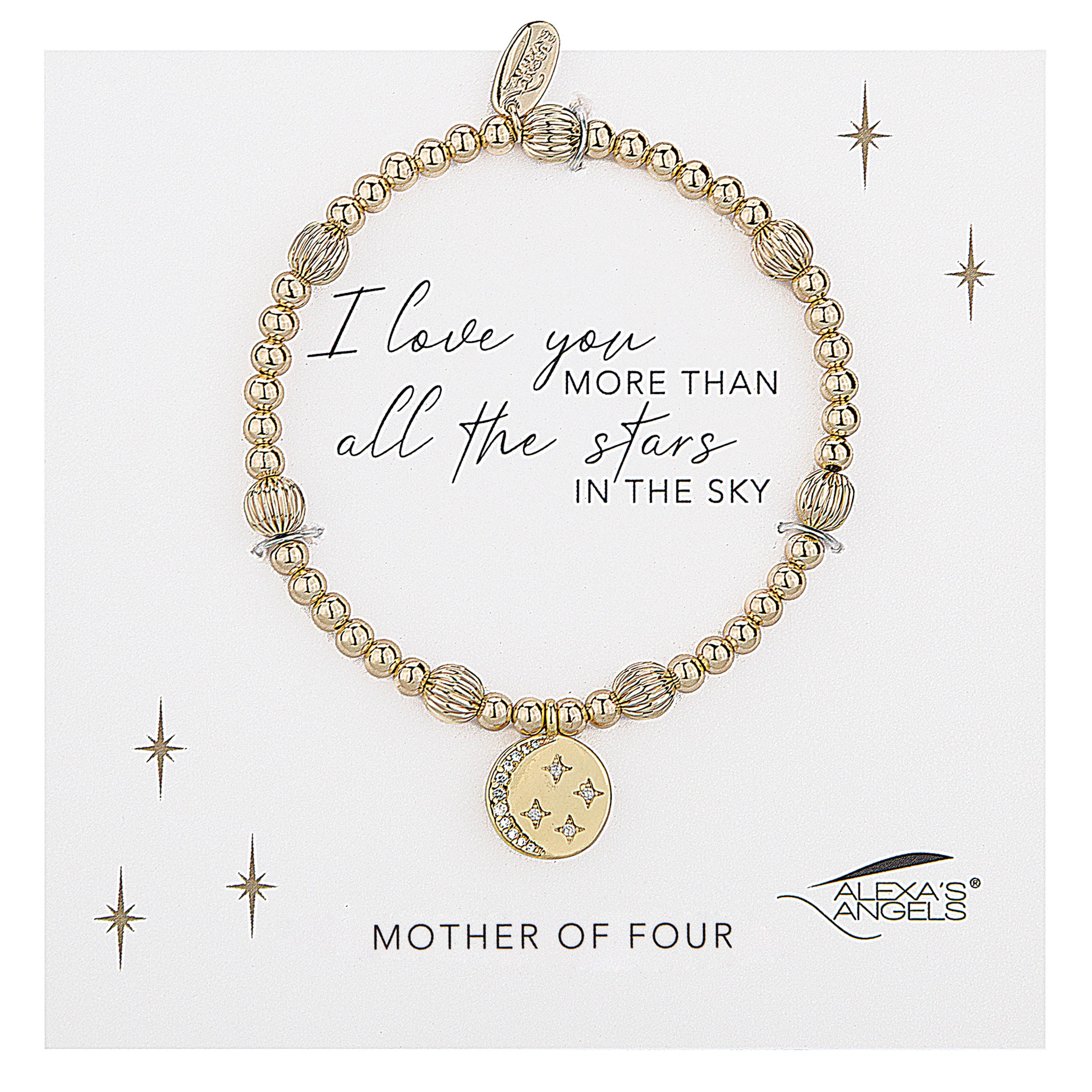 Alexa's Angels Moon & Stars Family Bracelet - Image 7