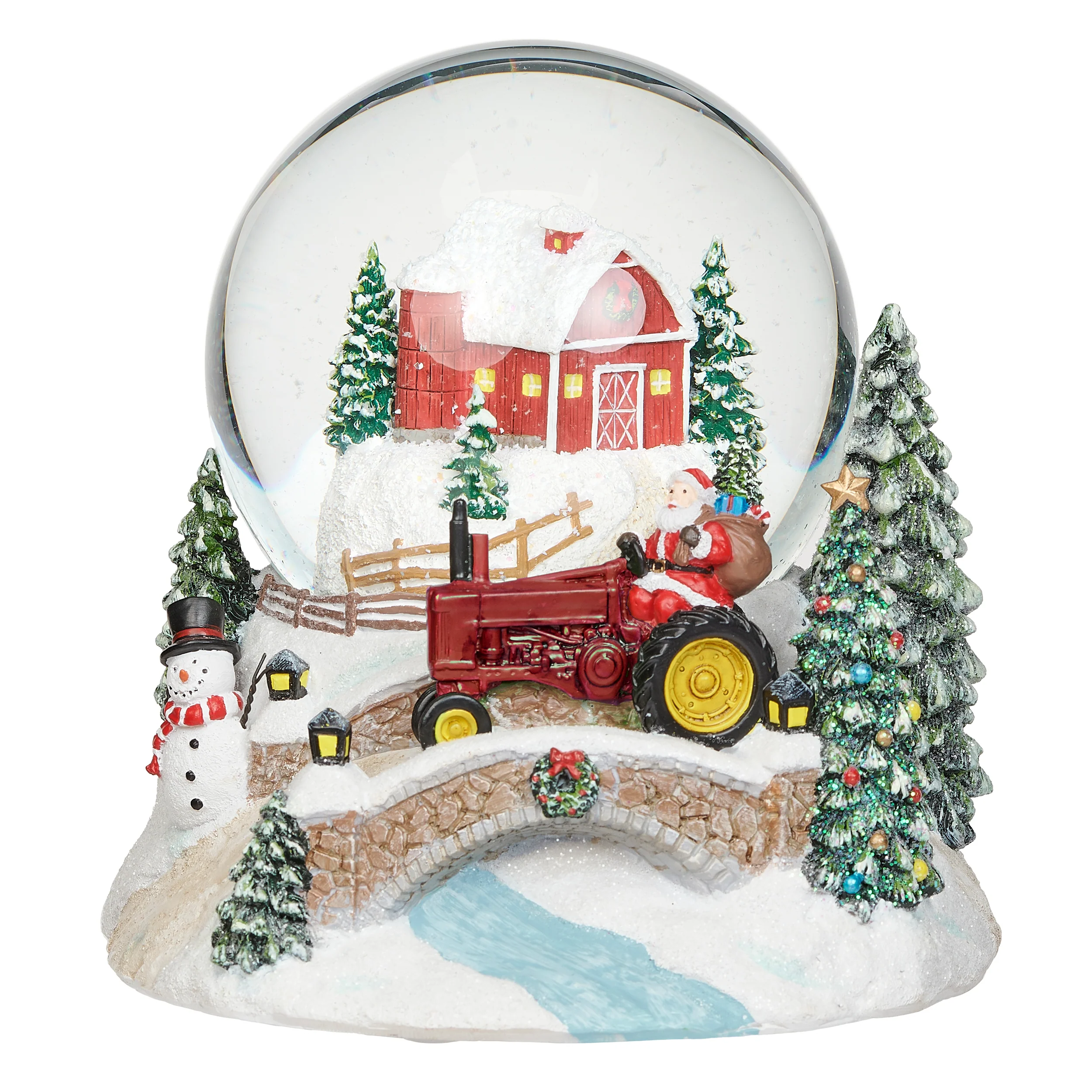 Glitterdome Musical Santa's Farm - "Let It Snow" Tune