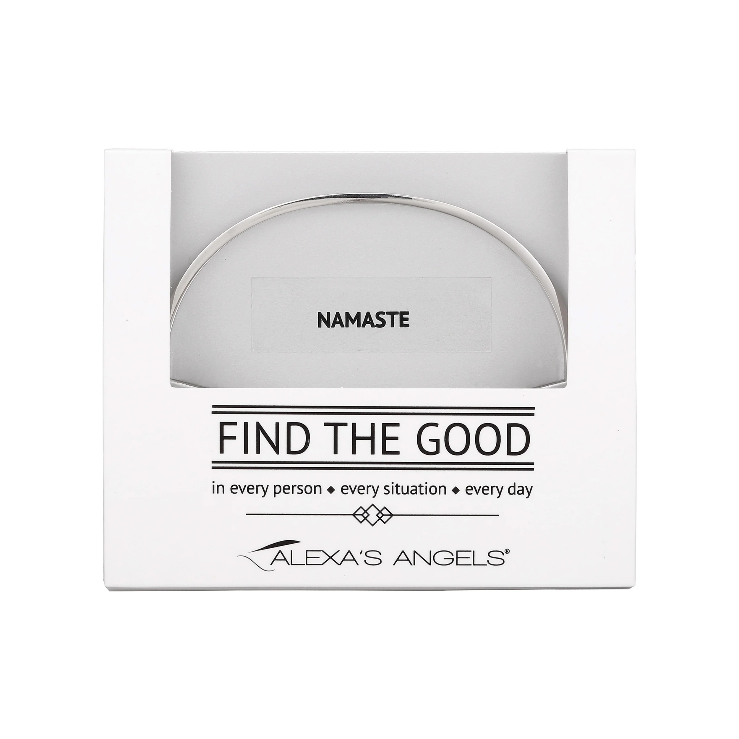 Alexa's Angels "Namaste" Engraved Bracelet - Image 4