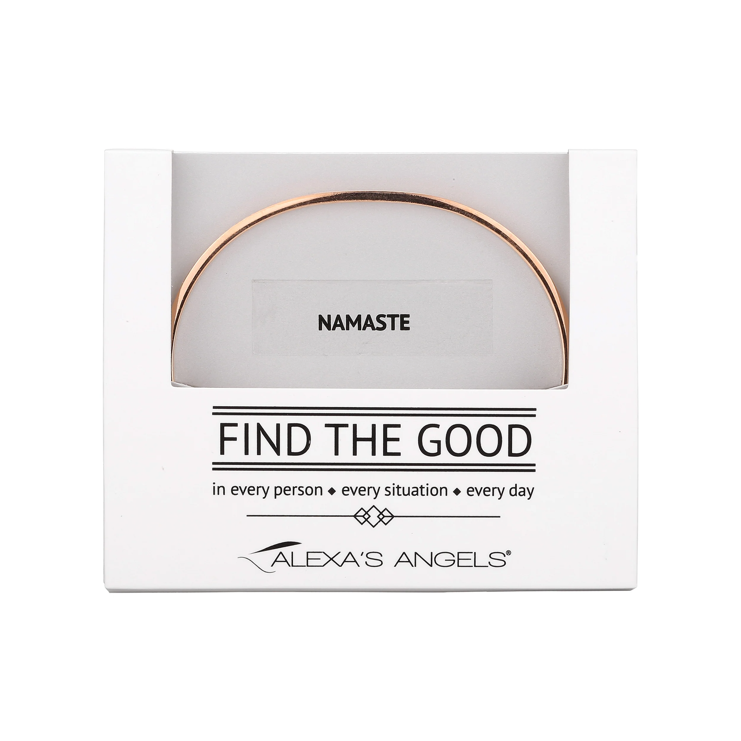 Alexa's Angels "Namaste" Engraved Bracelet - Image 6
