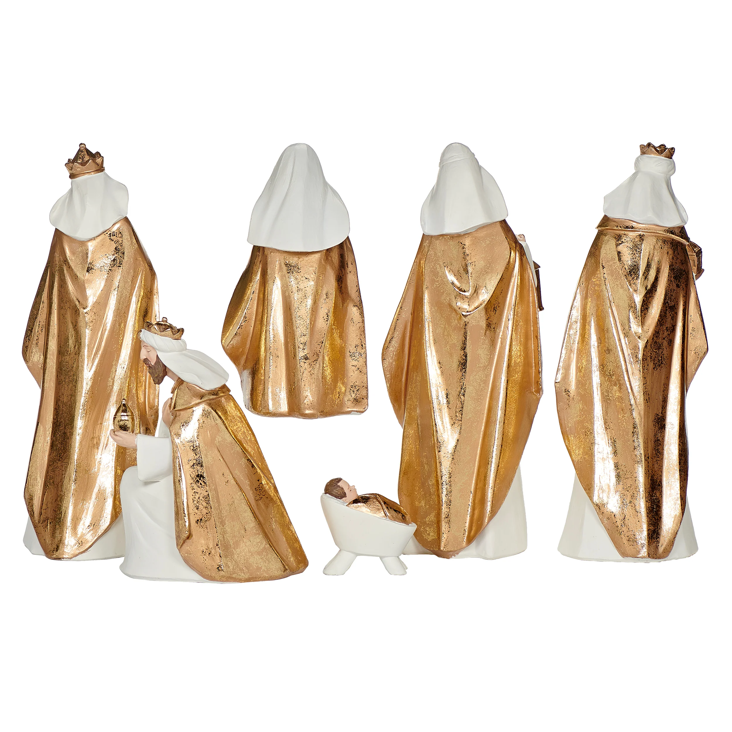 Nativity Gold & White Set - Image 3