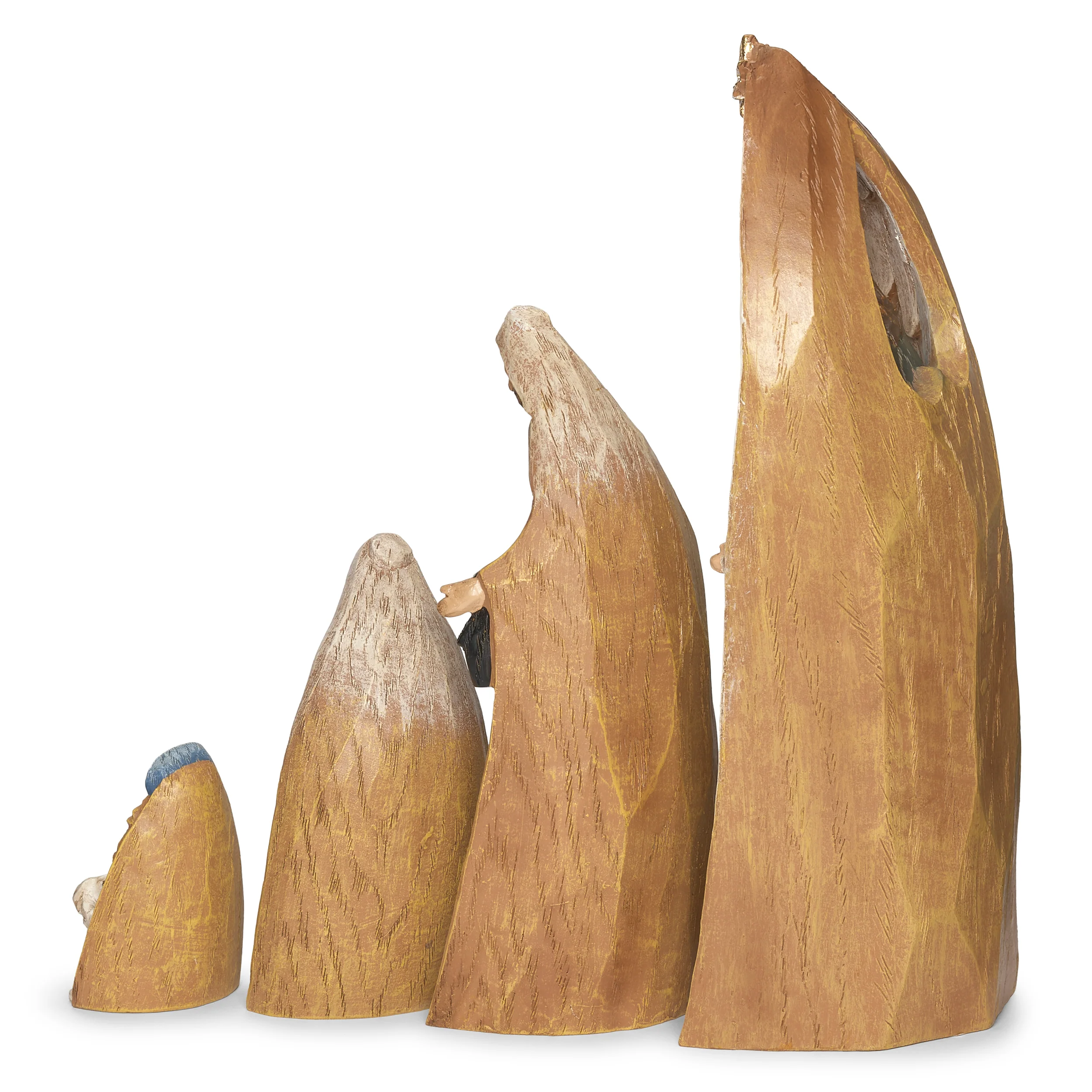 Nesting Angel and Holy Family Nativity Set - Image 4