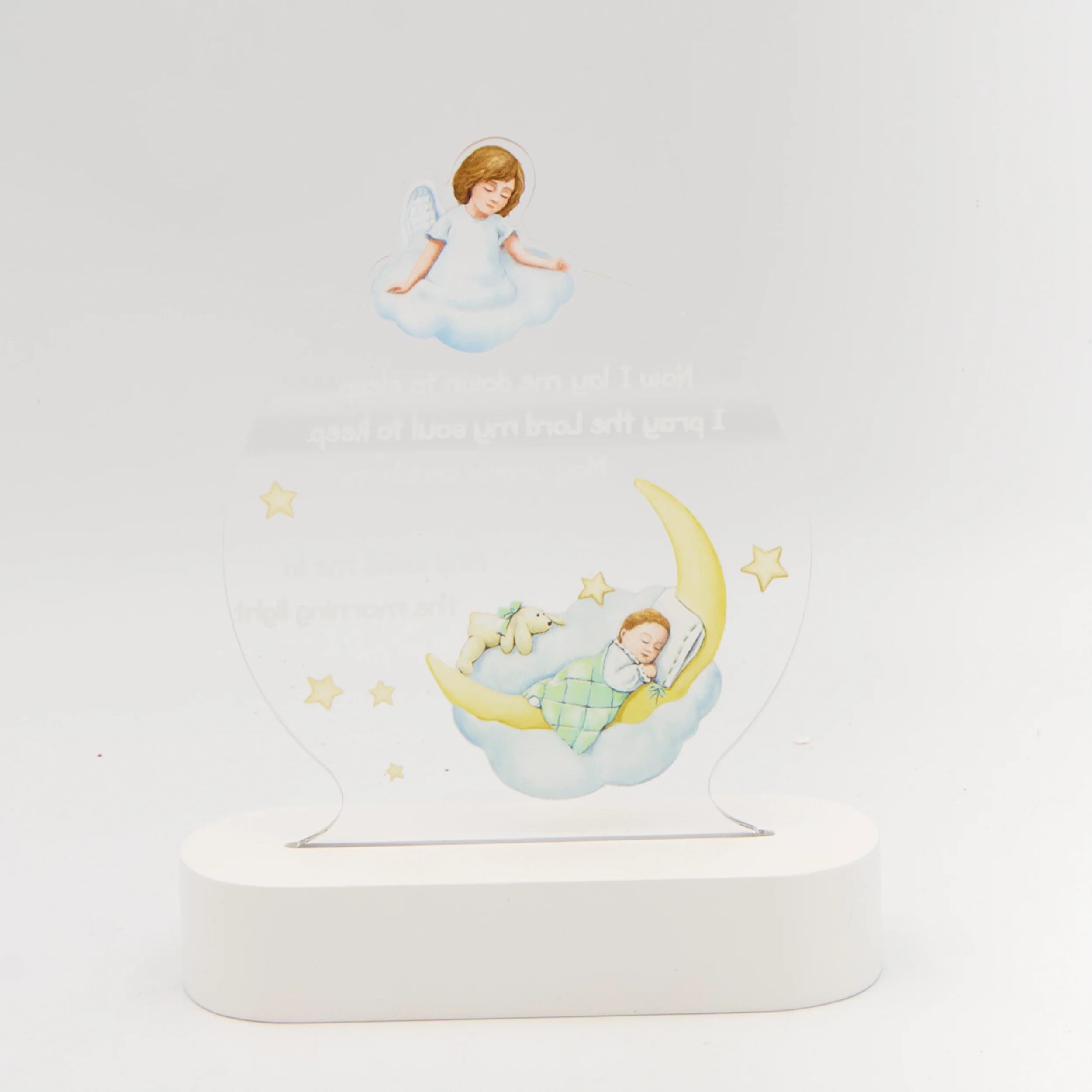 "Now I Lay Me Down to Sleep" Lighted Prayer Display - Image 3