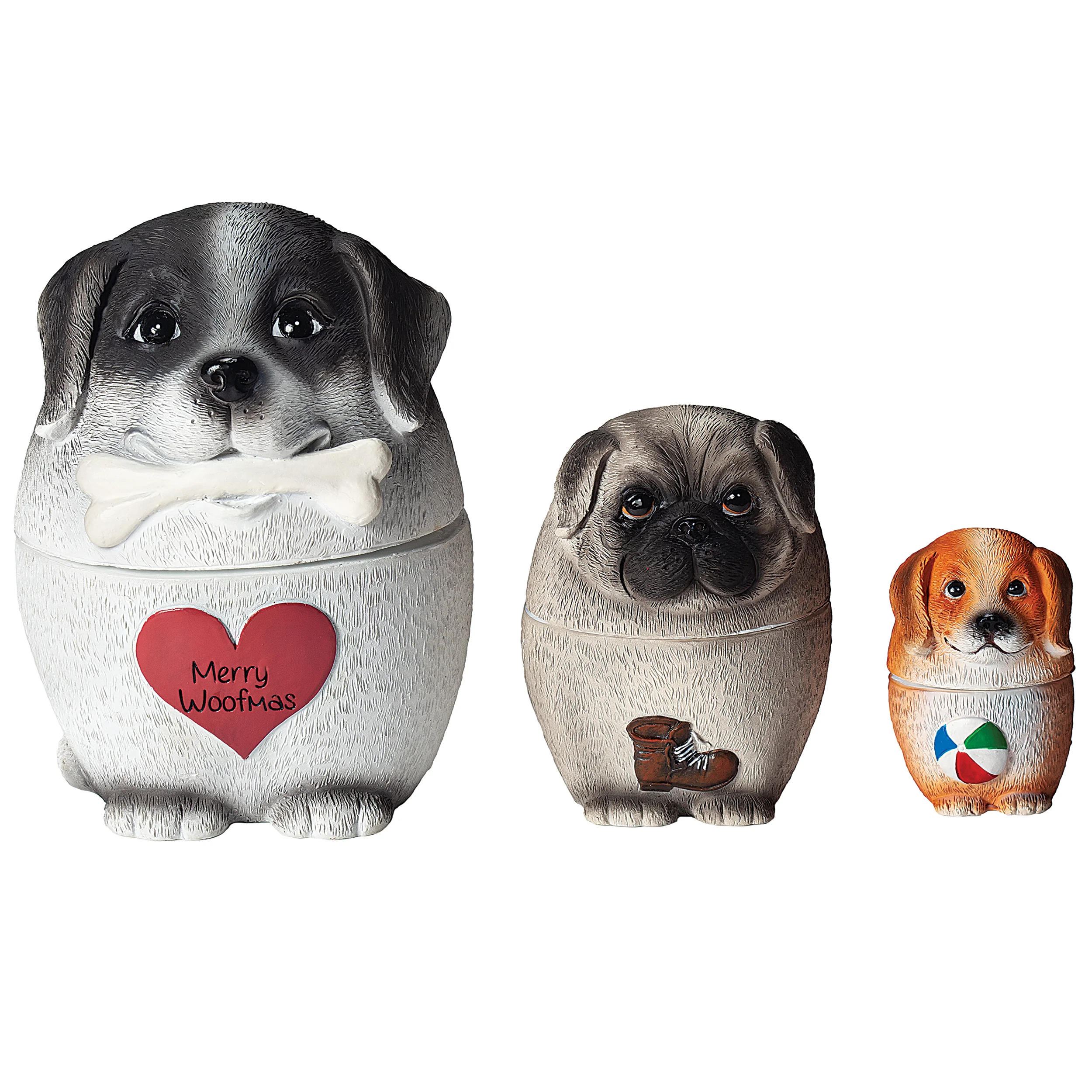 Paw-tryoshka Nesting Dog Set