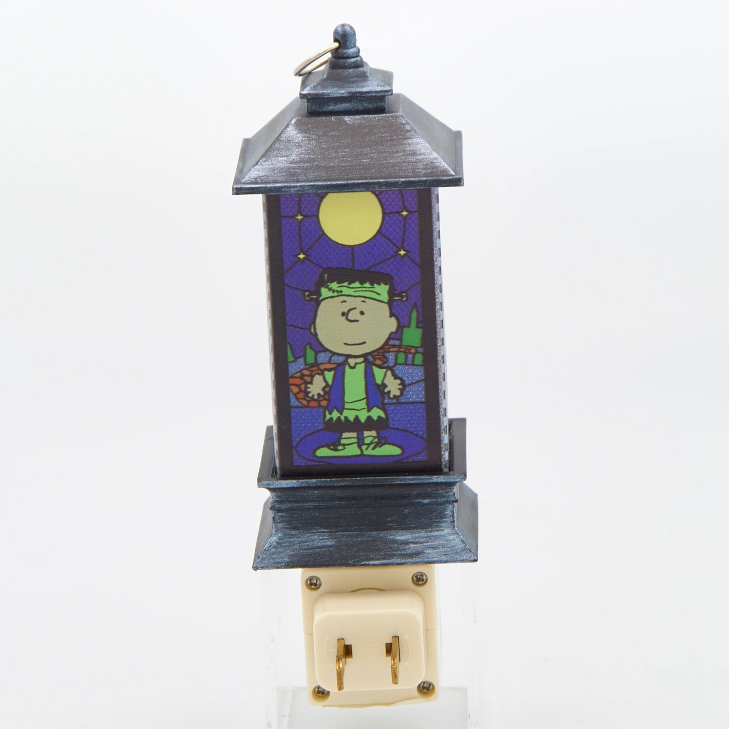 Peanuts Halloween Stained Glass Lantern Night-Light - Image 3