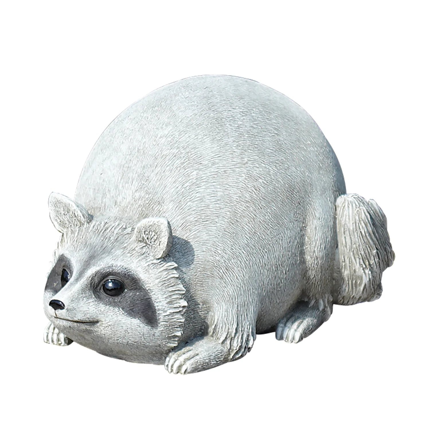 Pudgy Pals Raccoon Garden Statue - Image 4