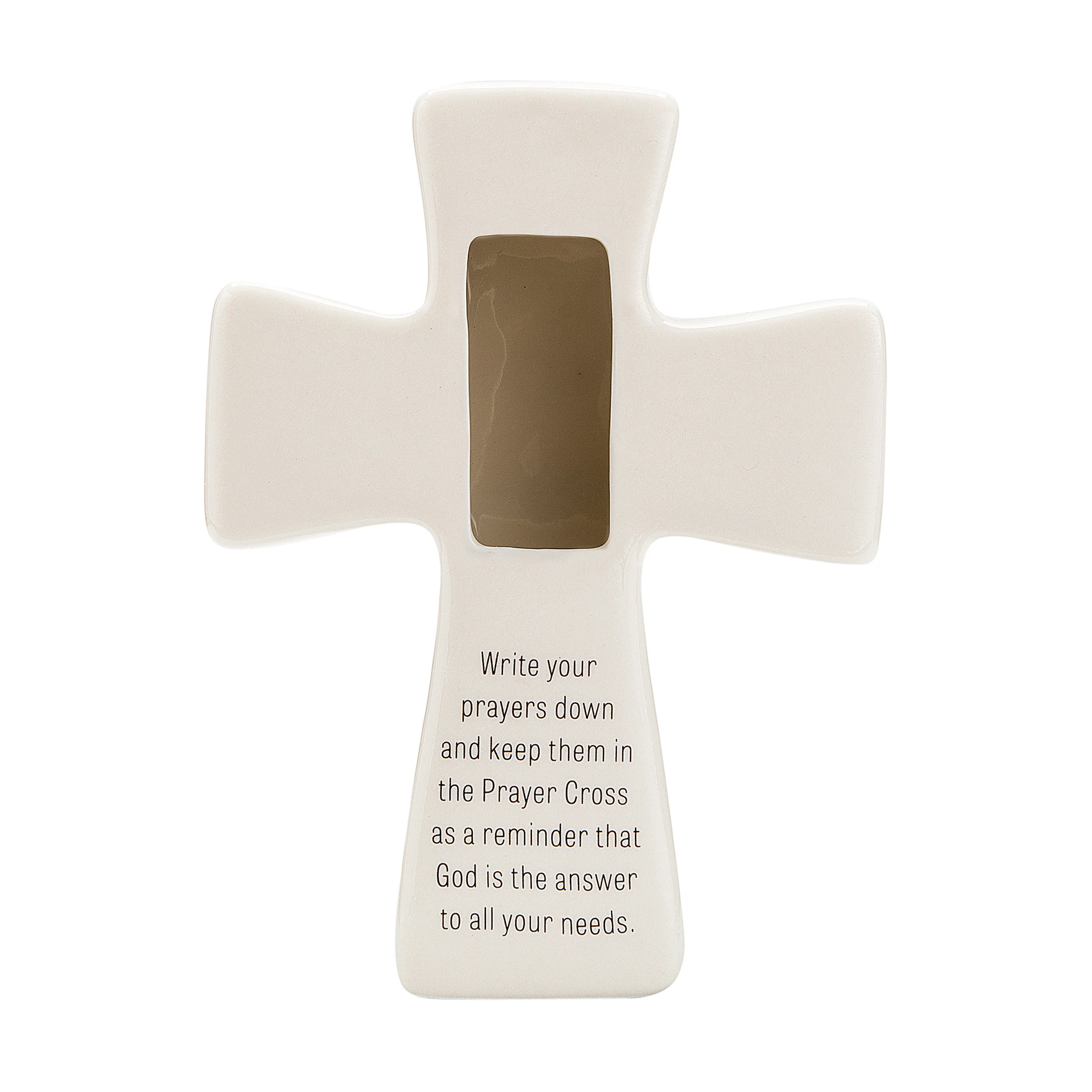 Alexa's Angels "Rise Up and Pray” Scripture Prayer Cross - Image 2