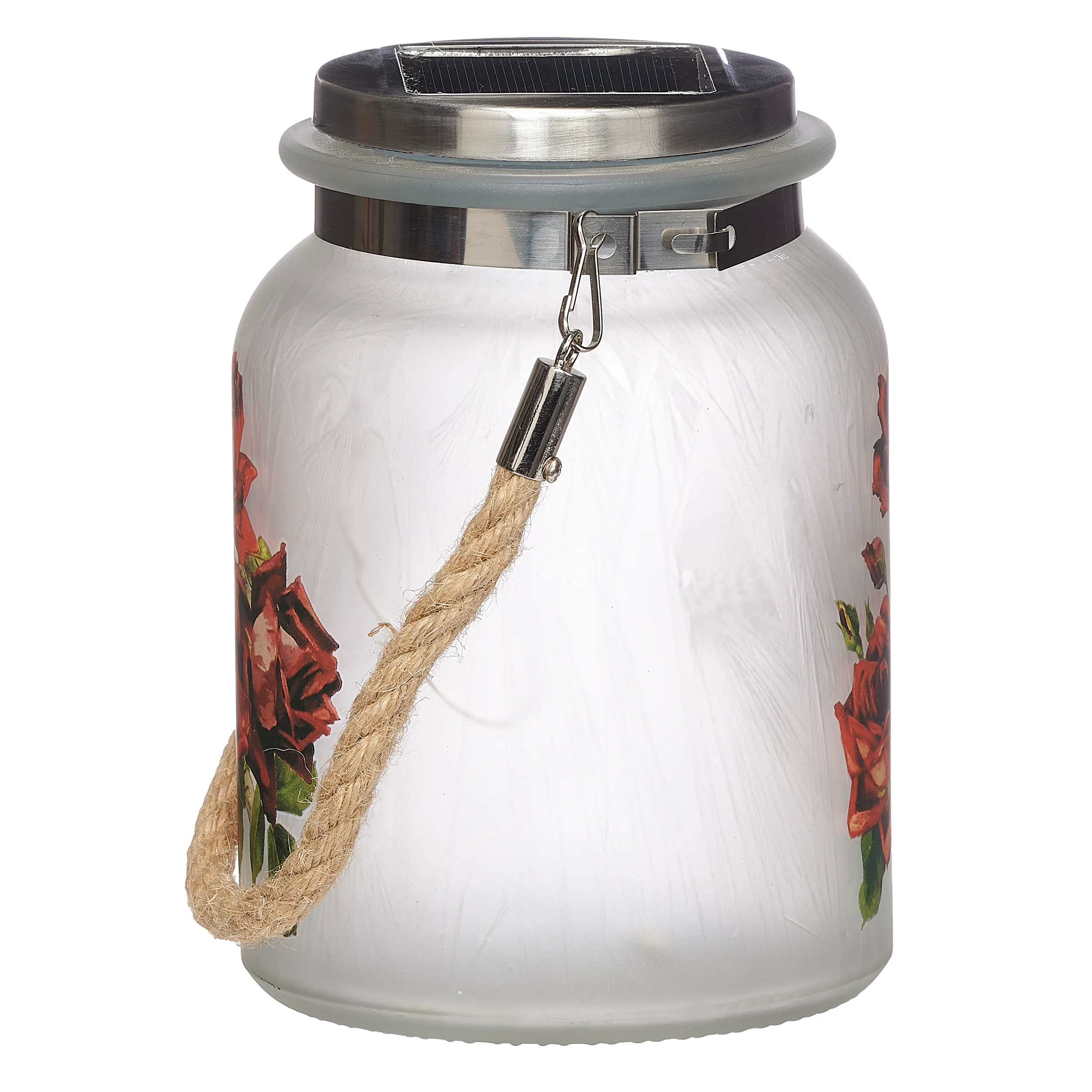Solar-Powered Nature Jar Garden Light with Stake - Image 13