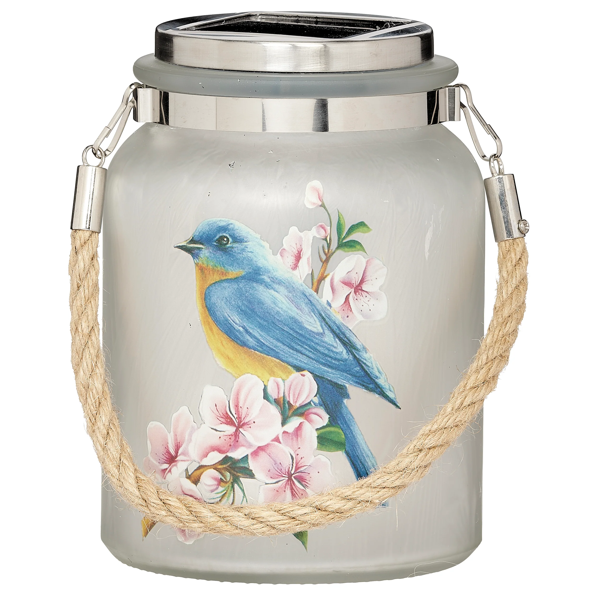 Solar-Powered Nature Jar Garden Light with Stake - Image 7