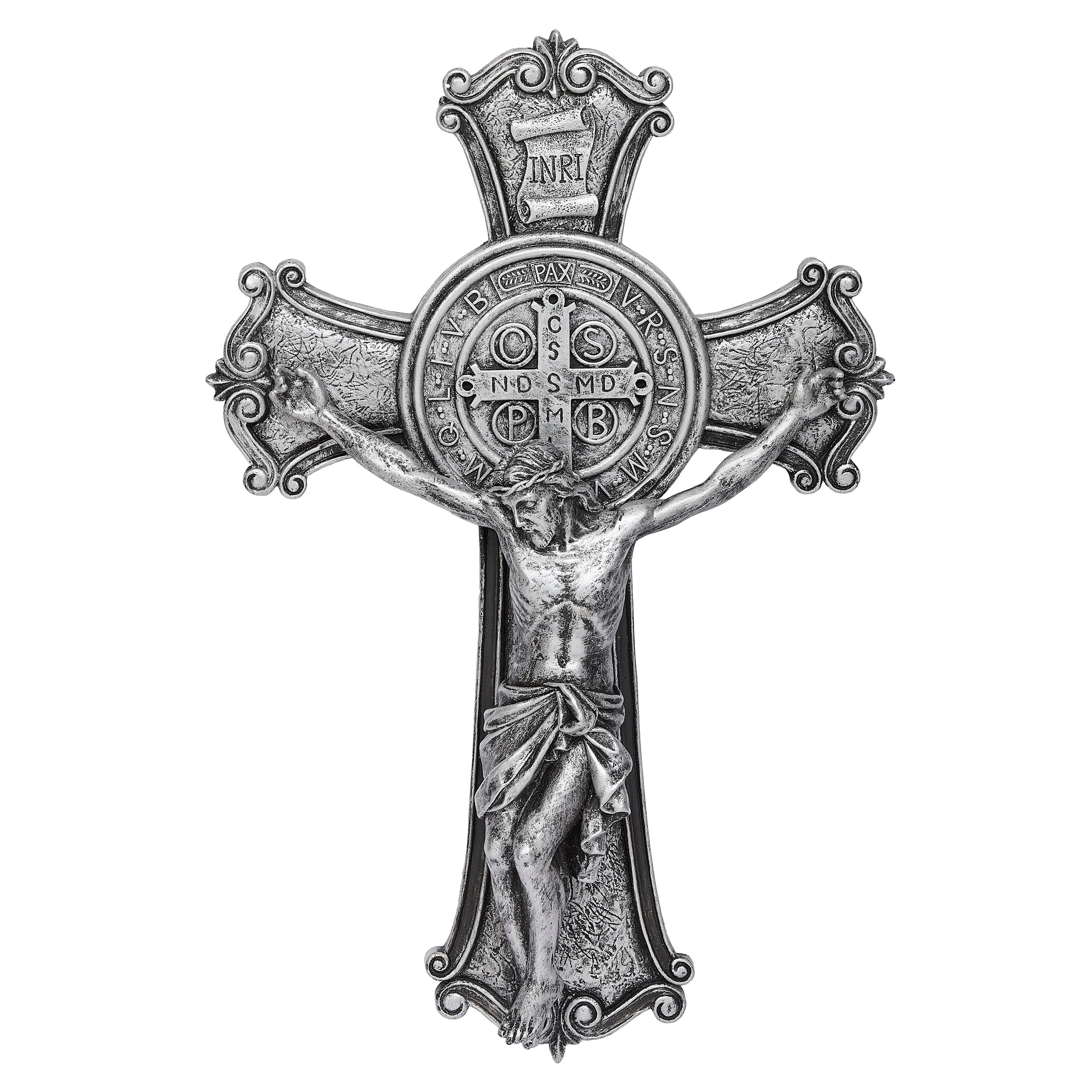 Joseph's Studio St. Benedict Two-Tone Crucifix - Image 5