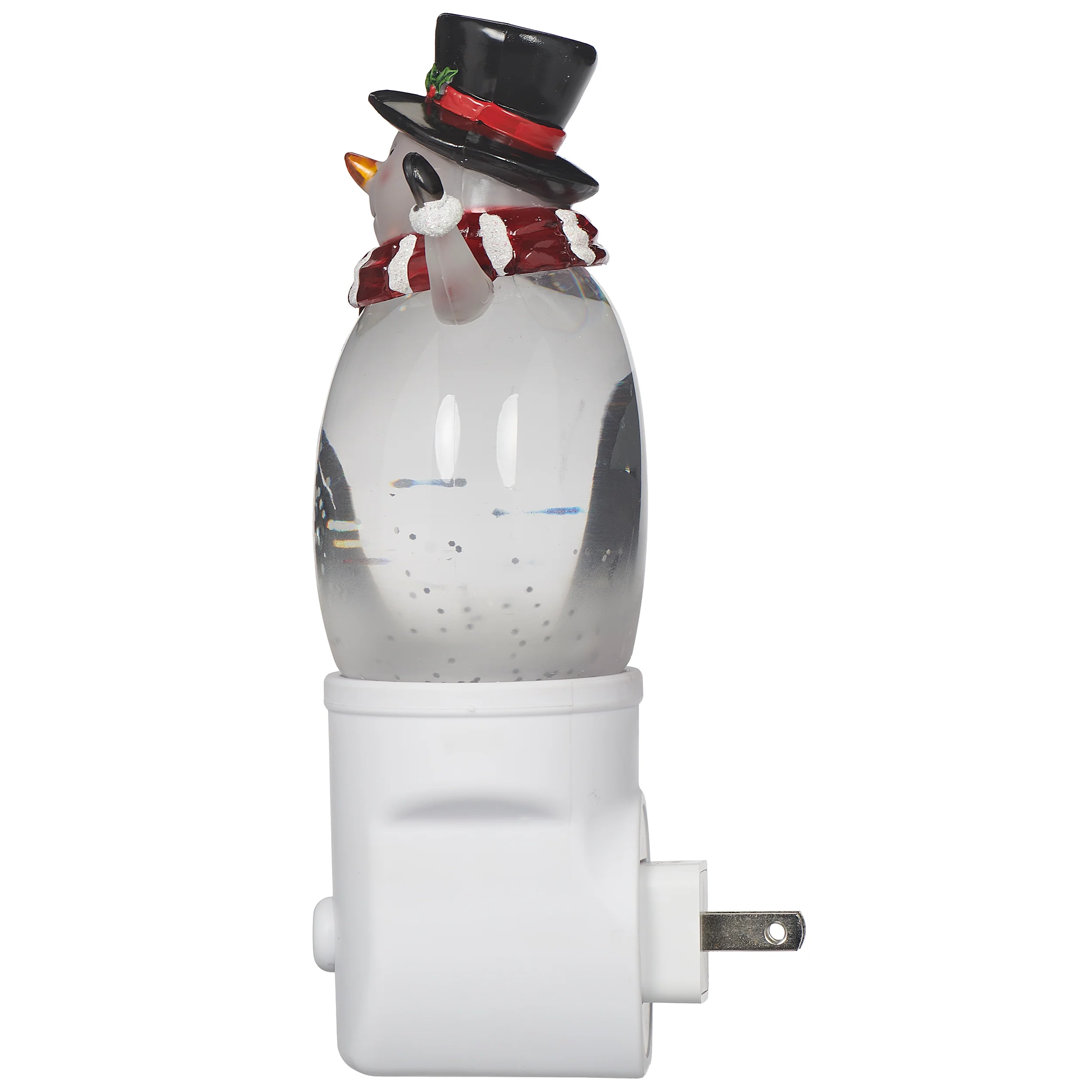 Roman Lights Swirling Snowman Night-Light - Image 2