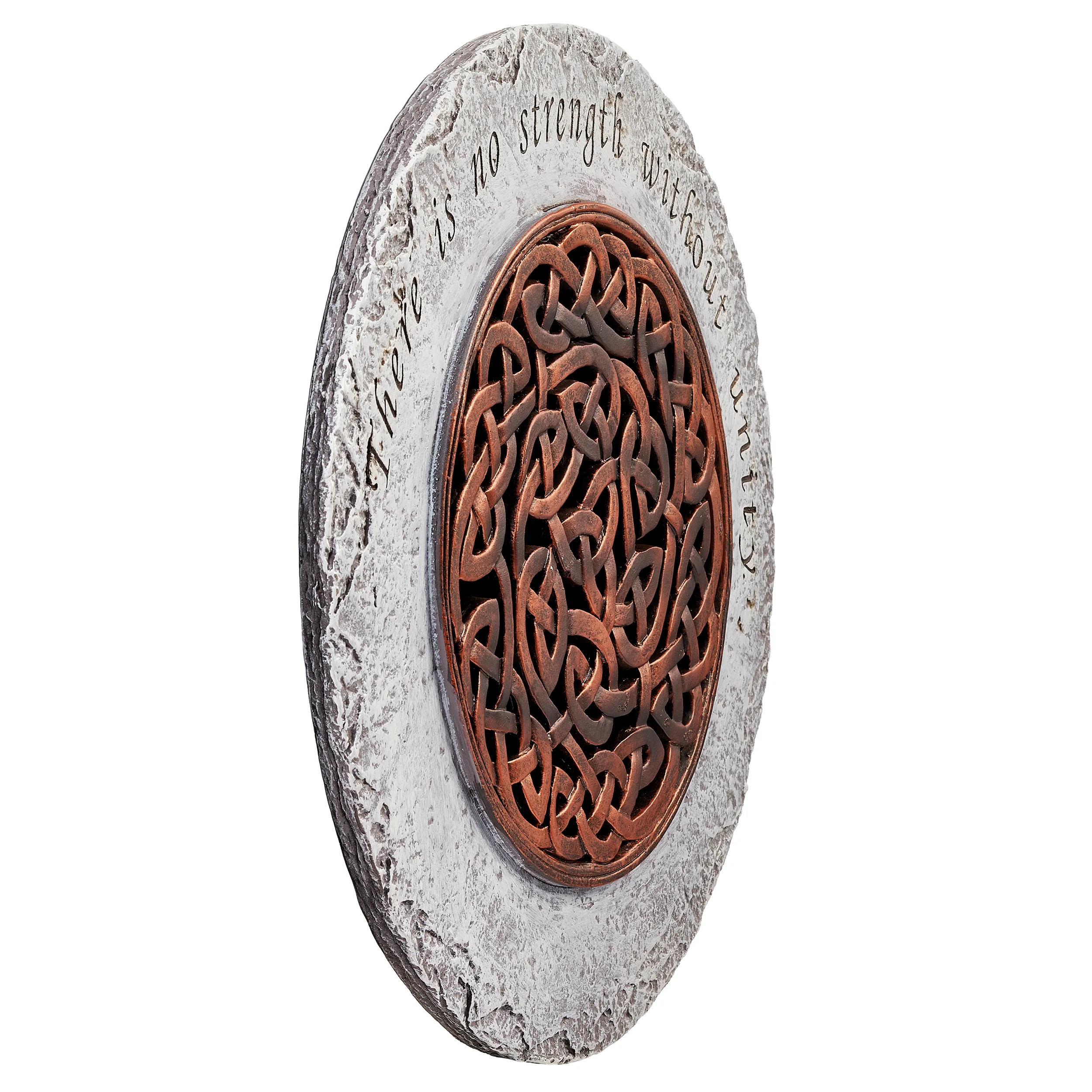 “There is no strength without unity” Garden Stone - Image 2