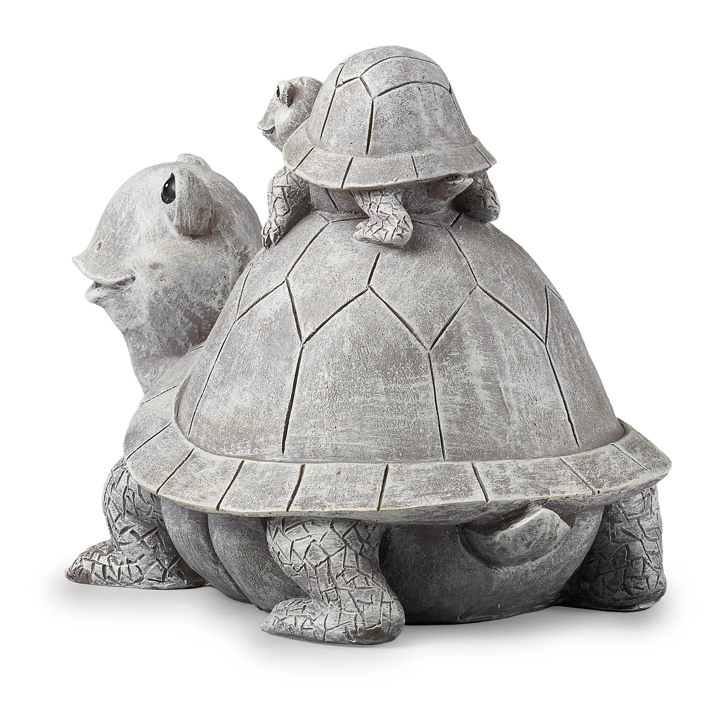 Pudgy Pals Mama Turtle & Baby Garden Statue - Image 3