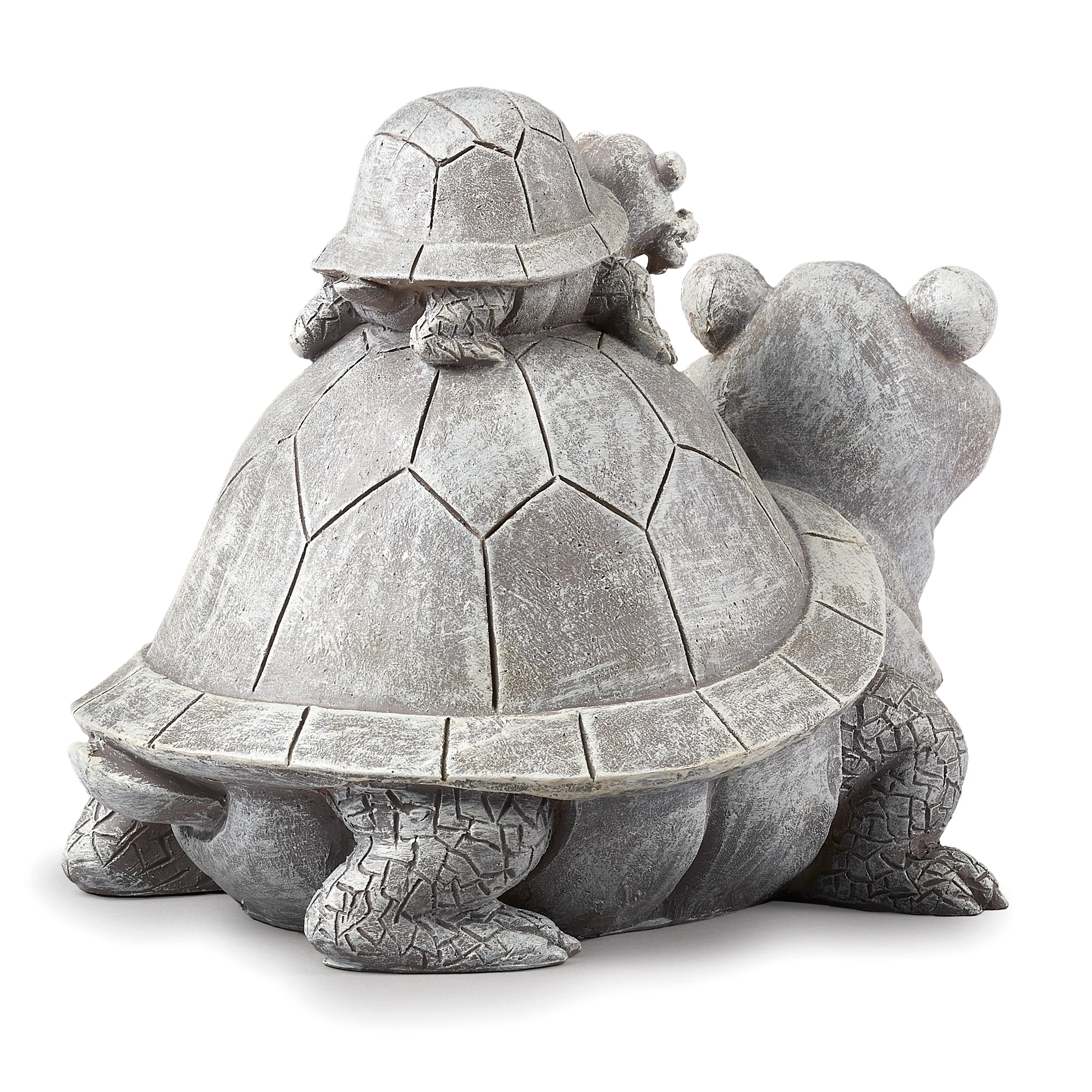 Pudgy Pals Mama Turtle & Baby Garden Statue - Image 5