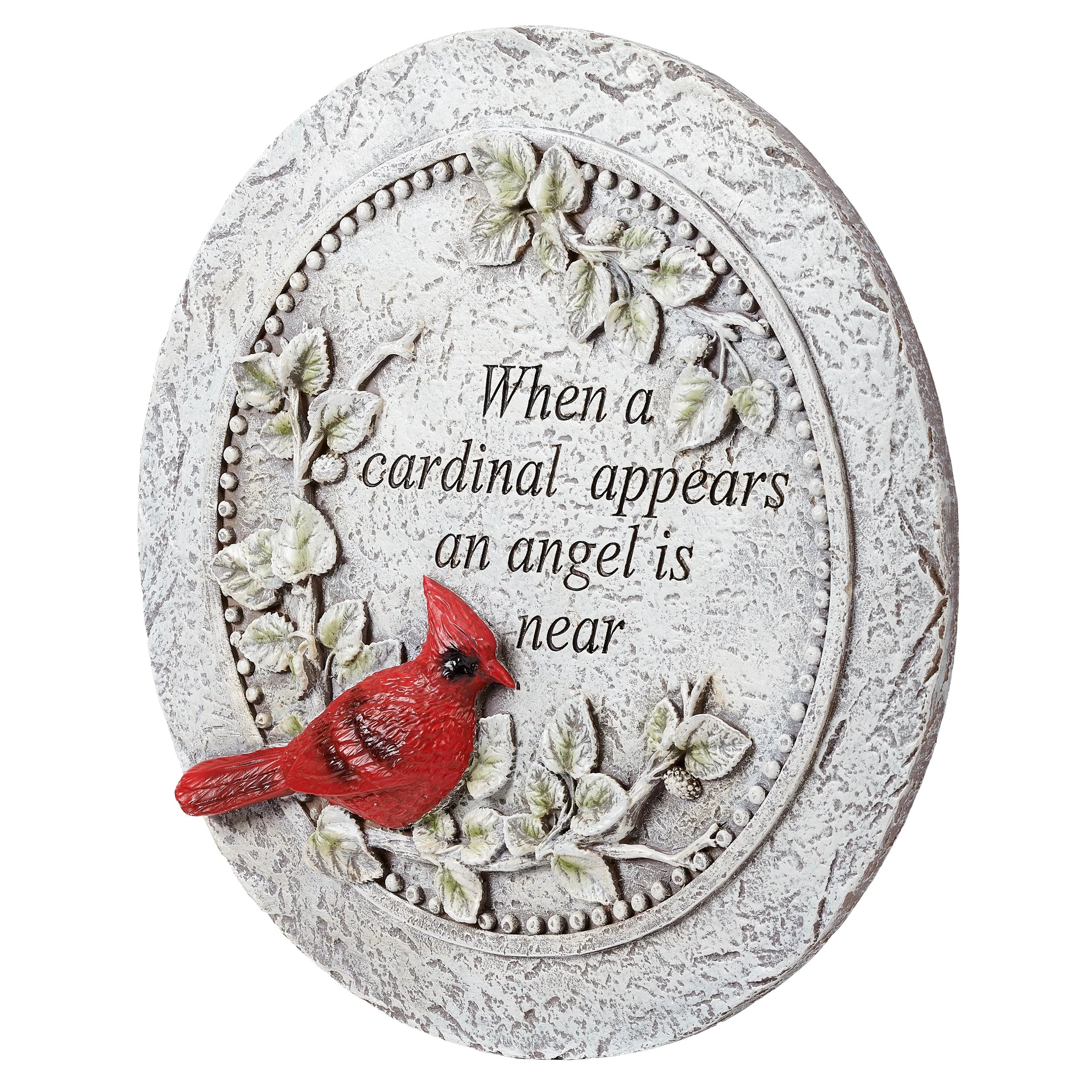 When a Cardinal Appears Memorial Garden Stone - Image 3