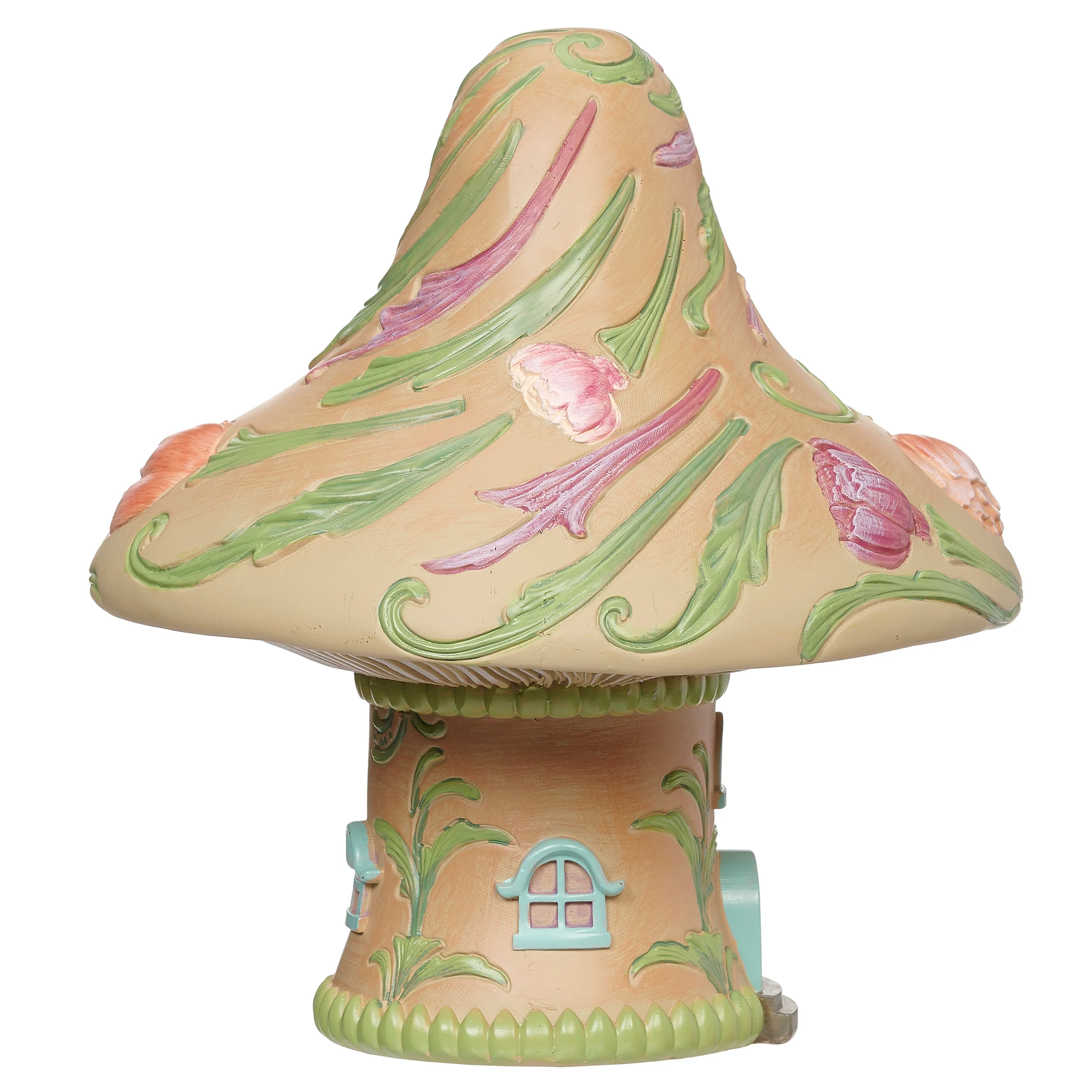 Whimsical Mushroom Cottage Figure - Image 3